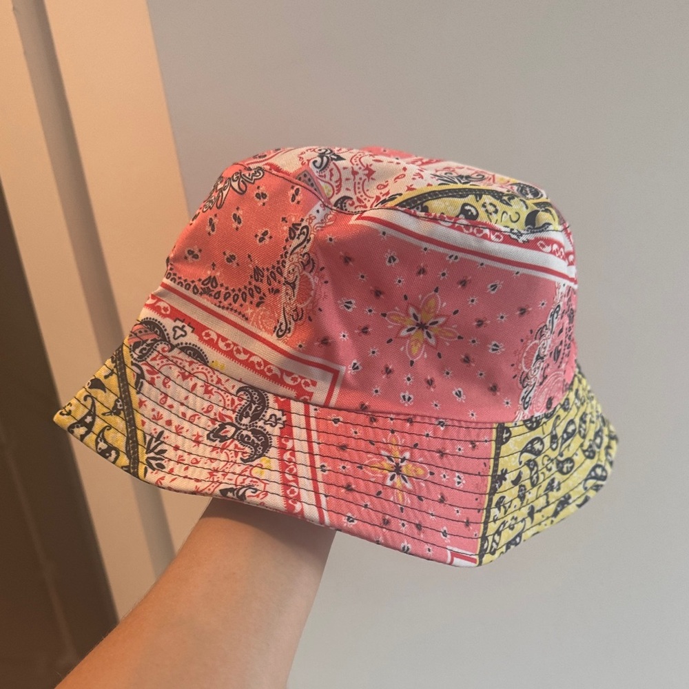 Colorful Patchwork Bucket Hat